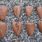 Original Vintage Folk Art Brazilian Wood Milagro Ex-Votos Abdominal Parts Lot 1