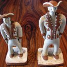 2 Brothers original Ceramic by famous Brazilian artist Maria Batista de Souza