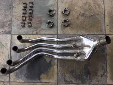 1975-76 Honda CB400F SS Exhaust Header Pipes in great condition + FREE GUIDE !