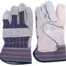 WWSW108 Dozen - WildWood® Leather Work Gloves MEDIUM