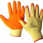 SWWW110YO-M Dozen - Yellow/Orange Nitrile Coated Work Gloves Medium