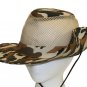 SWDSIDSI1145 - Brown Camo Safari Hat