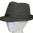SWDSIDSI1149A - Dark Gray Fedora Hat