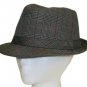 SWDSIDSI1149A - Dark Gray Fedora Hat
