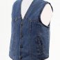 DLSW145-LG - Denim Vest with Fleece Lining