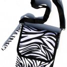SWDSI1227 Ipad Bag Zebra Print with Black Trim