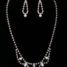 SWJ115 - "Rubi Samantha" Pearls - Austrian/Crystal set