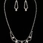 SWJ115 - "Rubi Samantha" Pearls - Austrian/Crystal set