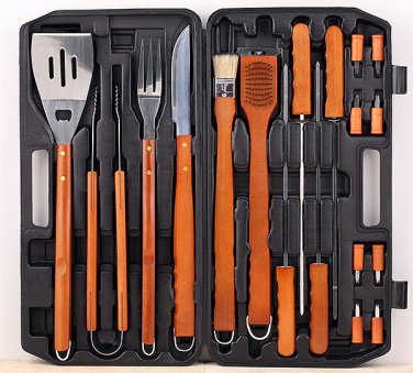 SWDSI124 -19 Piece Bar-B-Que Set W/ Free Igniter