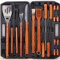 SWDSI124 -19 Piece Bar-B-Que Set W/ Free Igniter