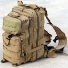 SWWW530 - Coyote Tan Tactical Military Style Backpack w/ Molle