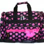 SWDSI1036- 19" Black w/Pink Dots & Bow Travel Bag