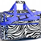 Lavender Straps 22" Black w/White Zebra Bag  SWDSI1042