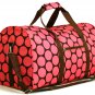 Brown Straps 22" Brown w/Pink Dots Bag  SWDSI1044