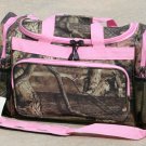 Mossy Oak 20" Travel Bag / Pink Straps  SWDSI1132