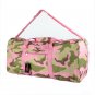 SWDSI1203 - 22" Pink with Black Zebra Print duffle Bag