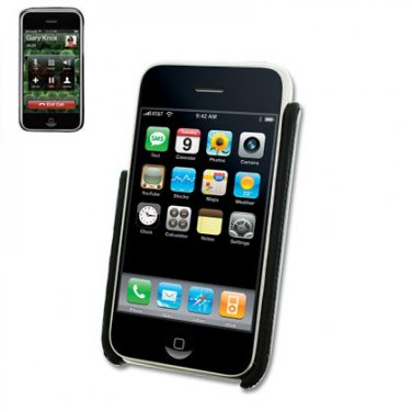 SWDSI1101 - Black Leather Holster for Iphone 3G or 3GS