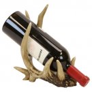 SWEDLY13013 - 11" Deer Antler Wine Bottle Holder