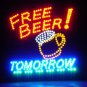 SWEDLEDFreeBeer - 19x19 Free Beer Tomorrow Motion LED Sign
