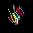 Tube of (50) 8" Glow Bracelets - 5 Colors  SWEDglowbracelets50