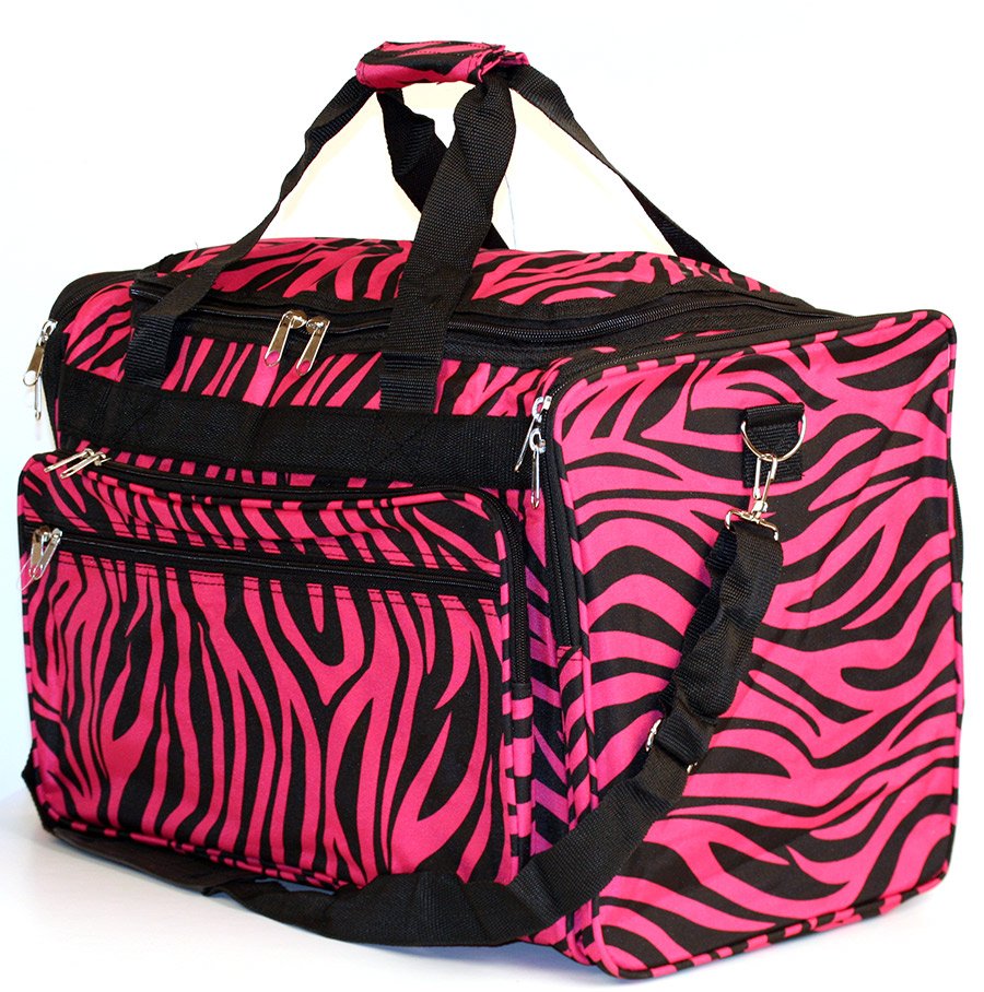 hot pink travel bag