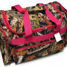22 INCH CAMO TRAVEL BAG PINK TRIM  SWDSI1242
