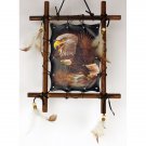 11" x 9" Framed Indian Picture - Eagle  SWED-FIB1118