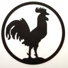 Metal Cut Out - Rooster - SWIWG  0170-12103