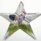 White Rooster Metal Star - SWIWG  0111-227