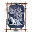 Framed Wolf Picture - SWIWG   0111-2213