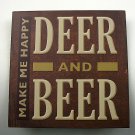 Deer and Beer Sign - SWIWG   049-13085