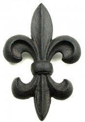 Fleur De Lis Wall Plaque - SWIWG   0184S-0096