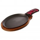 15" Cast Iron Fajita Set  SWDSICIZPH-15/SET