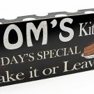 Mom's Kitchen Plaque - SWIWG   049-22340