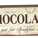 Chocolate Plaque Breakfast - SWIWG    049-10437