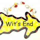 Wit's End Wall Plaque - SWIWG     049-26065