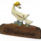 Duck ''Welcome'' Sign - SWIWG 0179-6085