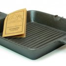 Old Mountain Cast Iron Preseasoned Square Grill Skillet - SWIWG 0166-10108