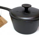 Old Mountain Cast Iron 3 qt Sauce Pan w Lid - SWIWG 0166-10165