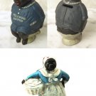 Black Americana Cast Iron Bank Set of 2 Dilly & Laundry - SWIWG 0170S-04649-2
