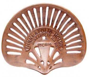 Tractor Seat Minneapolis Moline Rust - SWIWG 0170S-08517