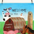 Funny Farm Wall Plaque - SWIWG 0179-2608
