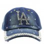 SWRUBJKH62708CRDBUA - BLUE LETTER LA  HAT AND CAP