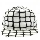 SWRUBNLH2266WHT - WHITE SQUARE SNAPBACK HAT AND CAP