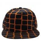 SWRUBNLH2266ORG - ORANGE SQUARE SNAPBACK HAT AND CAP