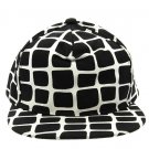SWRUBNLH2266BLK - BLACK SQUARE SNAPBACK HAT AND CAP