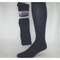 SIZE 10-13  1 DOZEN AMERICAN MADE BRAND MEN'S GRAY HEEL AND TOE CREW SOCK SWALSKOTC10NAVY