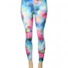 LEGGINGS FLOWER - SWRBYJTA990451BLU