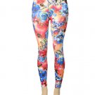 LEGGINGS FLOWER - SWRBYJTA990451RED