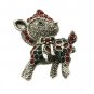 REINDEER METAL  PIN AND BROOCH - SWRUBKIP930511NASMLT